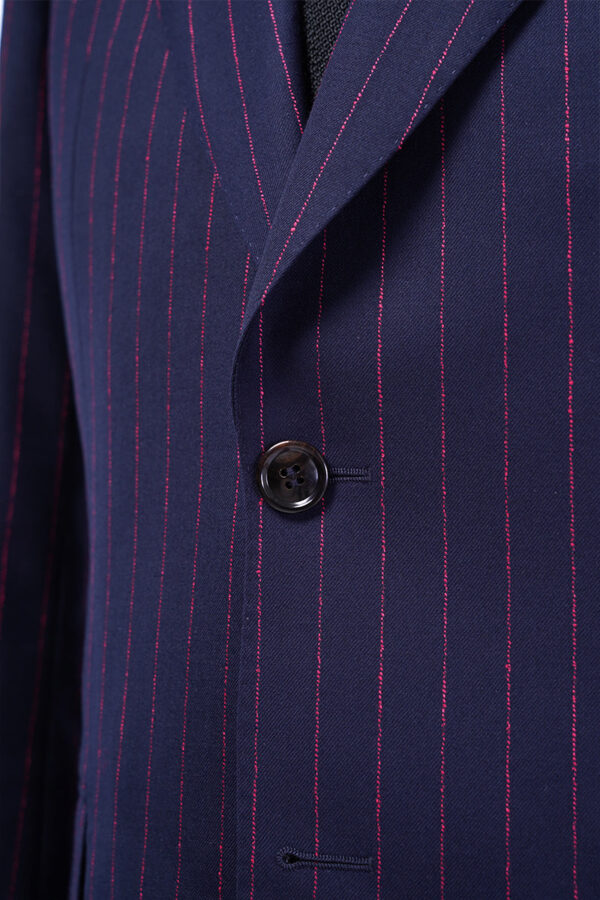 Purple Striped Suit