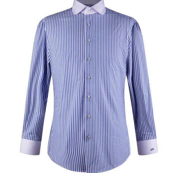 The "Neapolitan Clubman" Contrast Shirt